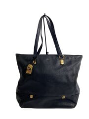 画像：ハンドバッグ/レザー/BLK