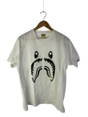 画像：Tシャツ/L/コットン/WHT