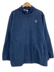 画像：00s/Logo Fleece Jacket/XXL/ポリエステル/NVY/無地
