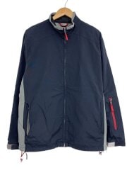 画像：00s/2-Tone Nylon Jacket/L/ナイロン/BLK/無地