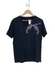 画像：Tシャツ/3/コットン/BLK