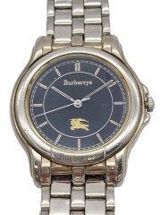 画像：クォーツ腕時計/アナログ/BLK/SLV/5530-F52339