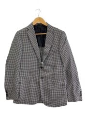 画像：テーラードジャケット/48/--/BLK/千鳥格子/tcgm30 tc626