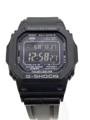 画像：ソーラー腕時計・G-SHOCK/デジタル/ラバー/BLK/BLK