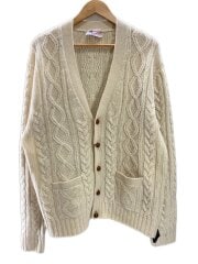 画像：CLANSMAN/カーディガン(厚手)/--/ウール/CRM