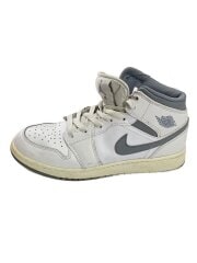 画像：AIR JORDAN 1 MID_エアジョーダン 1 ミッド/24cm/GRY