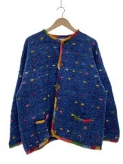 画像：カーディガン(厚手)/--/ウール/BLU