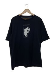 画像：Tシャツ/46/コットン/BLK/プリント