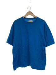 画像：Tシャツ/1/コットン/BLU/A25B02CS01B/PERUVIAN PIMA ORGANIC COTTON KNI