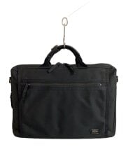 画像：ビジネスバッグ/ナイロン/BLK/ショルダー欠品