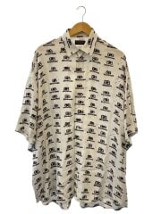 画像：BBロゴ/半袖シャツ/レーヨン