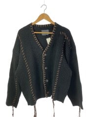 画像：カーディガン(厚手)/FREE/コットン/BLK