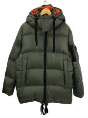 画像：Onitsuka Tiger オニツカタイガーダウンジャケット/XL/ポリエステル/KHK/無地/OKJ39