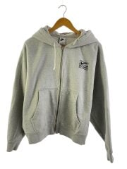 画像：ジップパーカー/L/コットン/GRY/HO230307STY