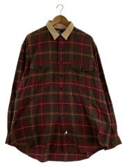 画像：長袖シャツ/XL/コットン/BRD/チェック//