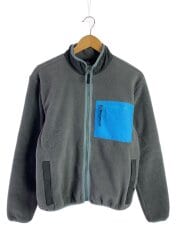 画像：■KIDS/フリースジャケット/XXL/ポリエステル/GRY/65320FA22