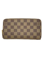 画像：ジッピー・ウォレット_ダミエ・アズール/PVC/WHT/総柄/メンズ