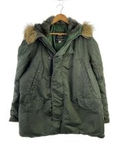 画像：モッズコート/L/ナイロン/KHK/1615-573-8335