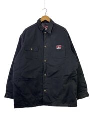 画像：カバーオール/XXL/コットン/BLK