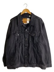画像：Gジャン/XL/コットン/BLK/無地/PC9-A5782-0005