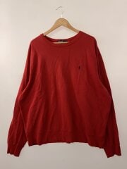 画像：スウェット/XL/コットン/RED//