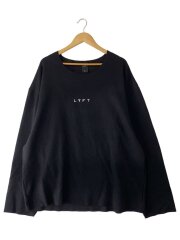 画像：長袖Tシャツ/XL/コットン/BLK//