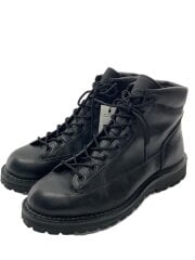 画像：レースアップブーツ/28cm/BLK/レザー/D121035