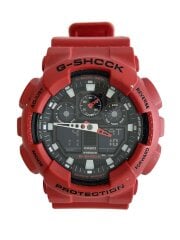画像：クォーツ腕時計・G-SHOCK/デジアナ/RED