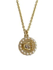 画像：ネックレス/--/カラーストーン/GLD/トップ有/レディース//