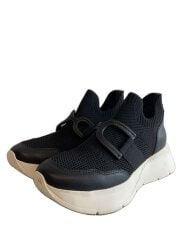 画像：ローカットスニーカー/23cm/BLK/6515