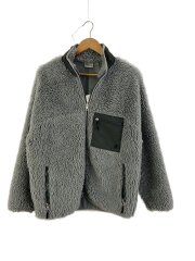 画像：フリースジャケット/M/ポリエステル/GRY/GUJK-20F1608