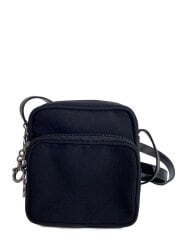 画像：ショルダーバッグ/ナイロン/BLK/無地