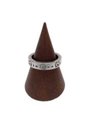 画像：リング/SV925/8号/SLV/レディース