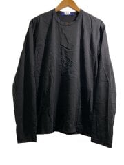 画像：長袖Tシャツ/XL/コットン/BLK