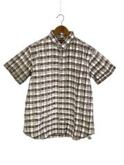 画像：半袖シャツ/L/コットン/マルチカラー/チェック