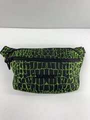 画像：ウエストバッグ/ポリエステル/GRN/総柄/01192004