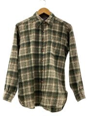 画像：長袖シャツ/M/ウール/GRN