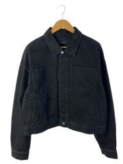 画像：Gジャン/M/コットン/BLK/ES2427MA