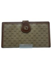 画像：長財布/キャメル/総柄/メンズ