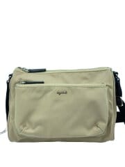 画像：ショルダーバッグ/ナイロン/ベージュ/RAS13-03