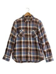 画像：ネルシャツ/XL/コットン/マルチカラー/チェック//