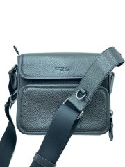 画像：ショルダーバッグ/レザー/BLK/J2444-CY800/サリバンフラップクロスボディバッグ