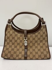 画像：ハンドバッグ_ジャッキー_GGキャンバス/--/BEG/総柄/01721/汚れ有り