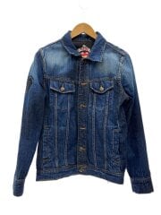 画像：Gジャン/3/コットン/IDG/無地/244206J/50th デニムジャケット/ローリングストーンズ