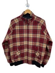 画像：ジャケット/M/ウール/RED/チェック