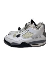 画像：AIR JORDAN 4 RETRO/エアジョーダンレトロ/ホワイト/308497-103/27.5cm/WHT