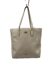 画像：タウン/トートバッグ/--/WHT/F12184