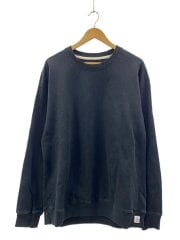 画像：スウェット/L/コットン/BLK/無地/3320900001