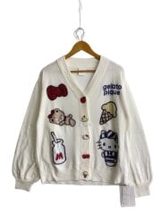 画像：カーディガン(薄手)/one/ナイロン/WHT/75WNT263438