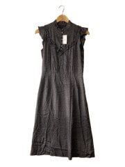 画像：ノースリーブワンピース/FREE/レーヨン/BLK/0254AO03